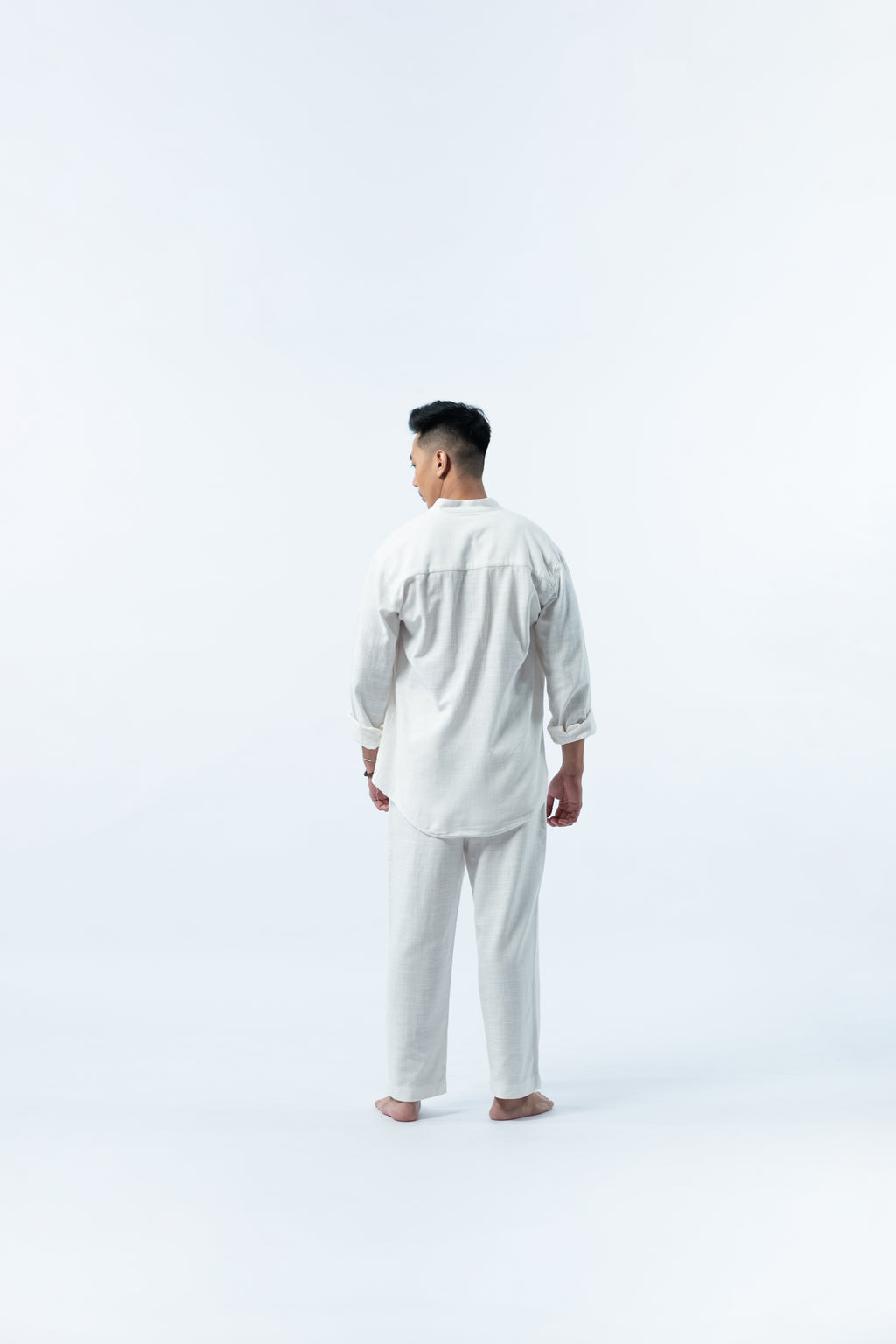 LaBonte - One Set Men's Linen GAVINO White