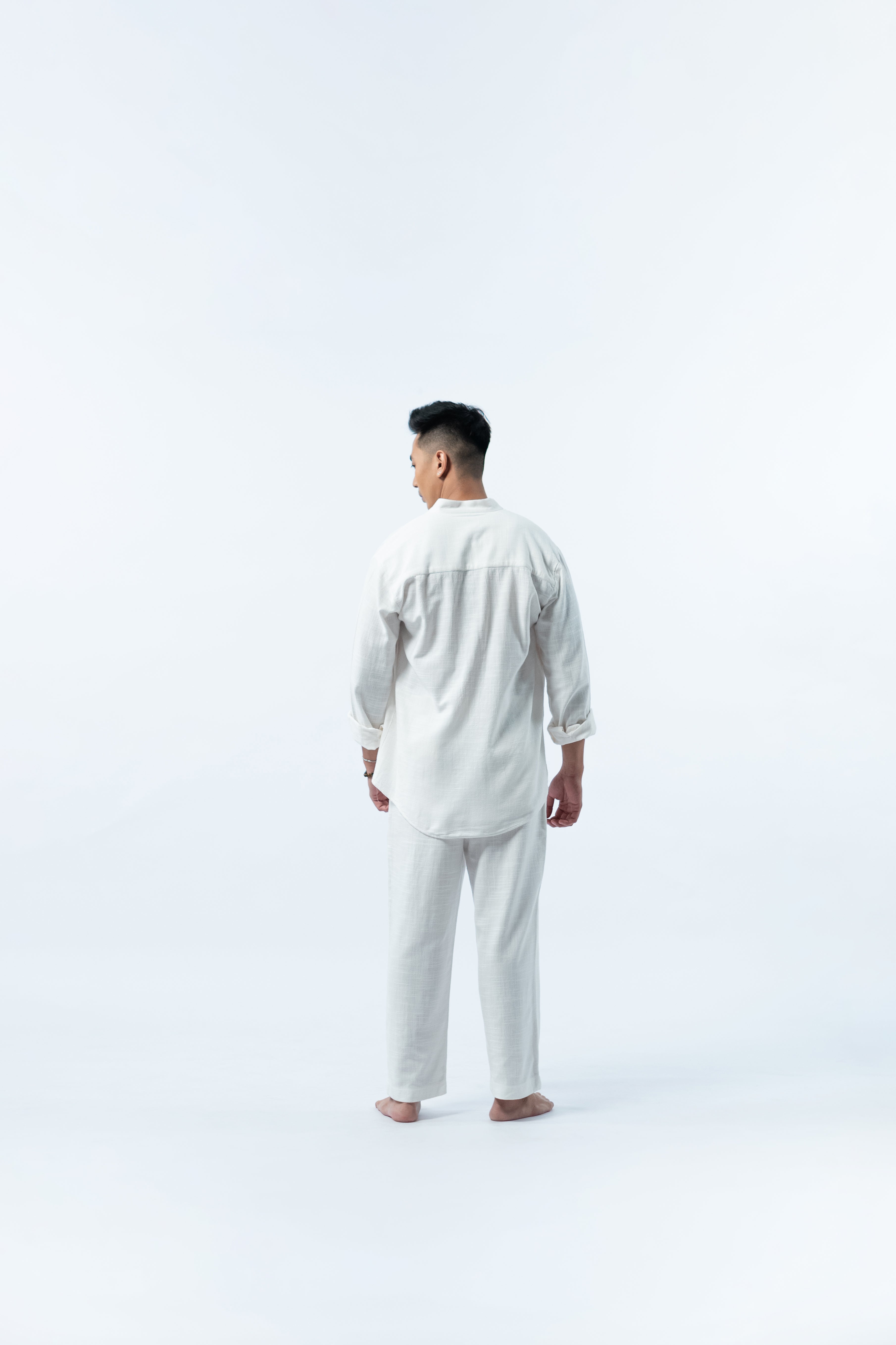 LaBonte - One Set Men's Linen GAVINO White