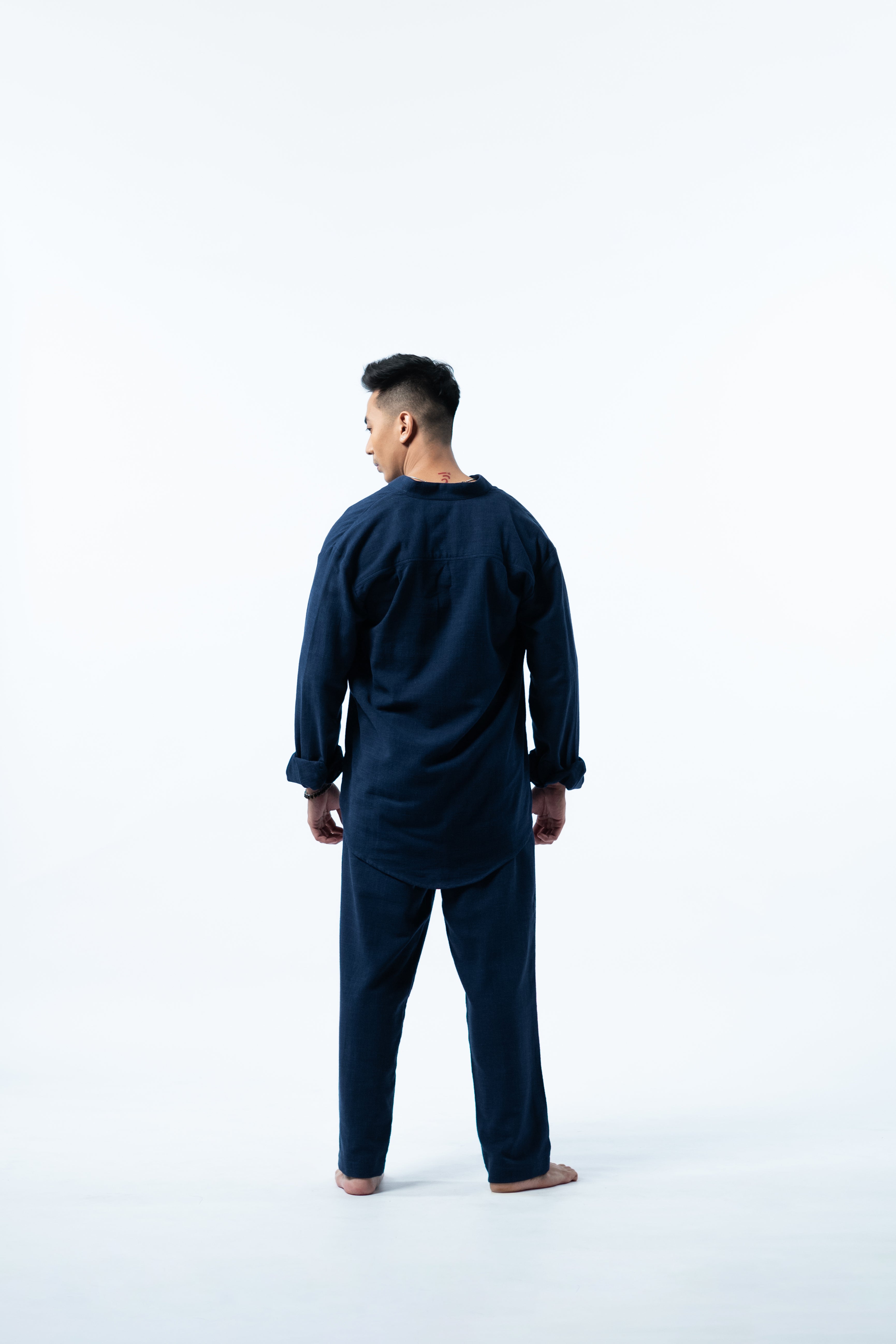 LaBonte - One Set Men's Linen GAVINO Navy